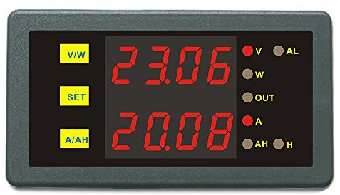 Moniteur de batterie DC 0-90 V 0-100 A Combo Mètre Tension Amp Puissance Ah Heure Limite de Protection Programmable Pour Moteur Bateau Voiture Camping-car Caravane Testeur de Batterie