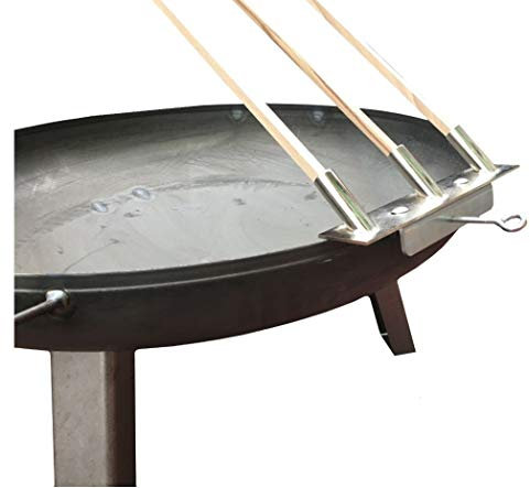 Serafin Feuerschalenadapter für Grillaufsatz aus Edelstahl