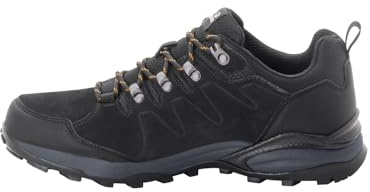 Jack Wolfskin Men's Refugio Texapore Low M Walking Shoe, Phantom Burly Yellow Xt, 46 EU