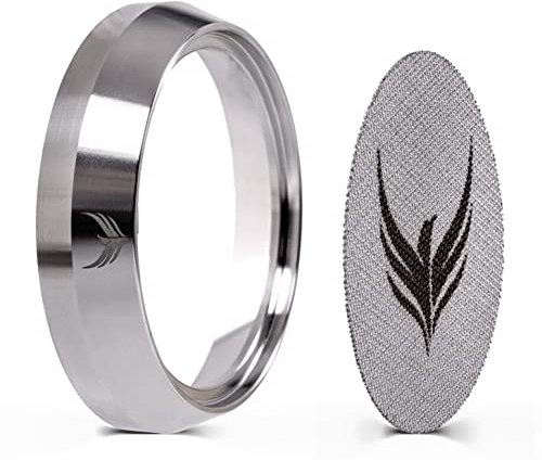 KNODOS Set di dosaggio per caffè espresso da 54 mm con filtro per portafiltri compatibile con accessori per macchine da caffè espresso con cestello portafiltro Sage e Breville da 54 mm