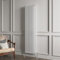 2 Column Radiator White Traditional Style 1800x470mm Vertical Vintage Radiator，Design for Bedroom, Dining Room, Living Room