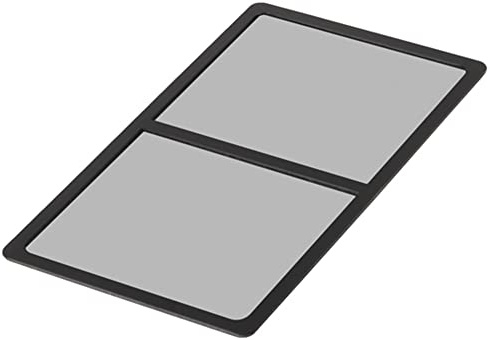 SilverStone Technology SST-FF145B – Ultrafint magnetiskt fläktfilter 140 mm x 2