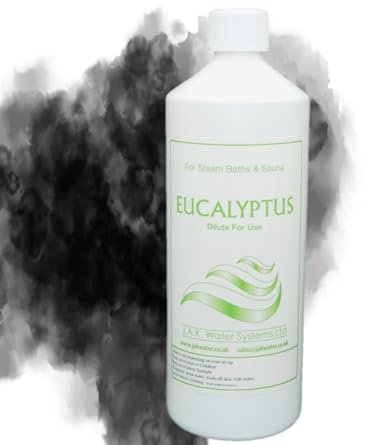 Spa Fragrance, Sauna and steam Room Concentrate 1 Litre (Eucalyptus)