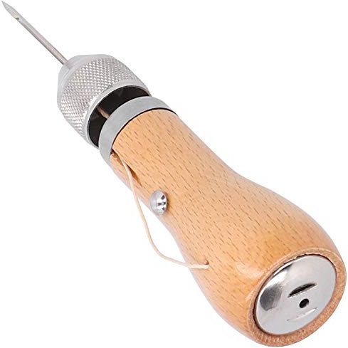 Punzón de Coser a Mano de Cuero, Kit de Punzón de Costura Speedy Stitcher Kit de Agujas de Punzón de Costura Profesional para Bolsas de Lona de Artesanía de Cuero DIY