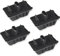 AUTOXBERT Wagenheber Aufnahme Hebebühne vorne und hinten Gummiauflage Gummiblock Wagenheberaufnahme Adapter Pad für BMW 5er E60 E61 X3 F25 X4 51717065919 (4Pcs)