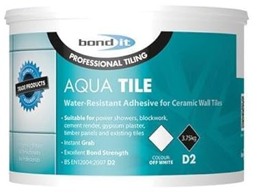 Bond It Aqua Tile D2 Waterproof Ready Mix Wall Tile Adhesive (7.5)