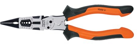 Truper expert PMU-8PX, Pinza multiuso 8 punta larga mango comfort grip