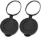 LT Easiyl 2pcs Rubber Objective Lens Caps Objective Lens Protective Cover Compatible with 8x42 10x42 12x42 Binoculars Monoculars, Black