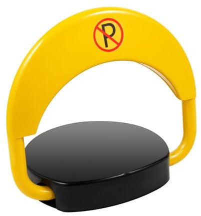 AOOUNGM Barrière de parking avec télécommandes, poteau de stationnement télécommandé, étanche et automatique, verrouillage de stationnement automatique avec fonctions d'alarme intelligentes