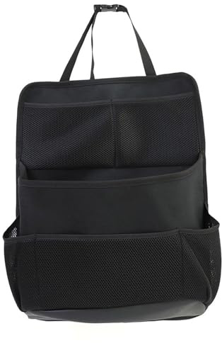Organizador de almacenamiento de asiento trasero, bolsita de almacenamiento de asiento para el asiento del automóvil - Caja de tejidos de organizador de autos de respaldo de los asientos,Almacenamient