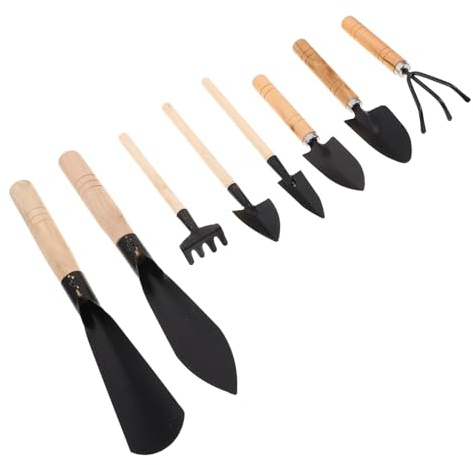 Toyvian 1 Ensemble Set Outils de Jardinage pour Plantes et Bonsai Kit Pelle et Fourche à Désherber Outils Pratiques pour Fleurs Pot et Entretien des Plantes