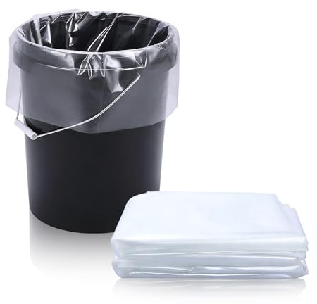 Lot de 15 sacs pour seau de 15 gallons, 50 x 75 cm, très résistants et étanches pour mariner et saupoudrer les aliments à base de viande