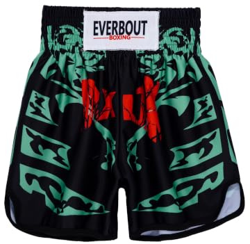 dPois barn kickboxing byxor sportshorts herr muay thai shorts kampsport shorts löpshorts ungdomsträningsstyrka kampsport byxor gym