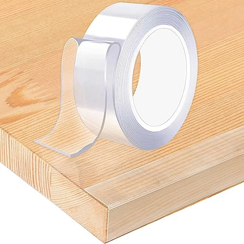 Protezione per bordi a prova di bambino, bordi di sicurezza e paraspigoli Protezioni per angoli adesive trasparenti per mobili (3 m di lunghezza / 3 cm di larghezza)