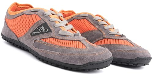 Magical Shoes Scarpe a Piedi Nudi per Uomo e Donna, Scarpe da Corsa, Scarpe Sportive, Scarpe minimaliste, Scarpe Barefoot, Scarpe minimali, Explorer 2.0, Gonna Vegan Nero Grigio, 41 EU Larga