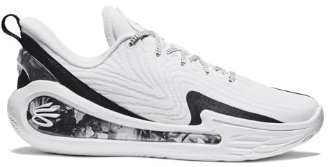Under Armour Curry 12 Gravity - Tenis de baloncesto para hombre y adulto, negro y blanco, 42.5 EU