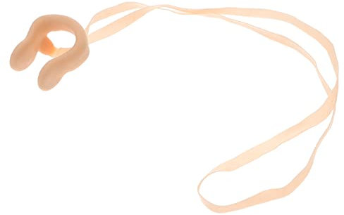 UPKOCH Zeichenfolge Latex-Nasenclip nasenklammer Nasenklammer für Nasenklammern zum Schwimmen für Erwachsene Nasenstopfen mit Riemen Nasenklammer zum Schwimmen Latex-Plugs