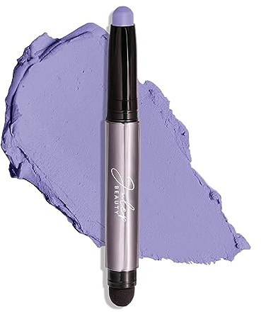 Julep Eyeshadow 101 Crème-to-Powder Eyeshadow Stick (Lavender Matte) Long-Lasting, Waterproof Eye Shadow - Blendable, Crease-Proof with Built-In Smudger