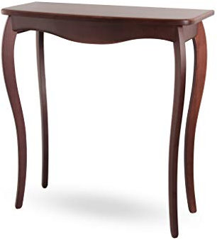 bixard Konsolentisch Holz, Konsole, Stabiler Beistelltisch, Flurtisch, Lounge Foyer für den Eingang, Schlafzimmer, Wohnzimmer - Mahagoni