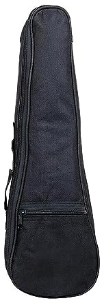 Ukulele Case 17 Inch Waterproof Thickened Ukulele Backpack Ukulele Bag Concert Ukulele Gig Bag 4-String Guitar Bag Black
