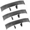 Trukafie 3 Stück Mini Spoiler,Mini Heckspoiler 17CM,Auto Mini Schwanz Spoiler Flügel Ohne Perforation,Universal Auto Mini Spoiler Wing Kann für Dekoration, Fahrzeugstabilität