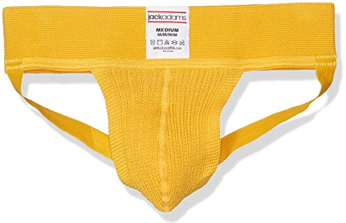 Jack Adams No. 1874 Jockstrap Suspensorio, Amarillo, XXL para Hombre