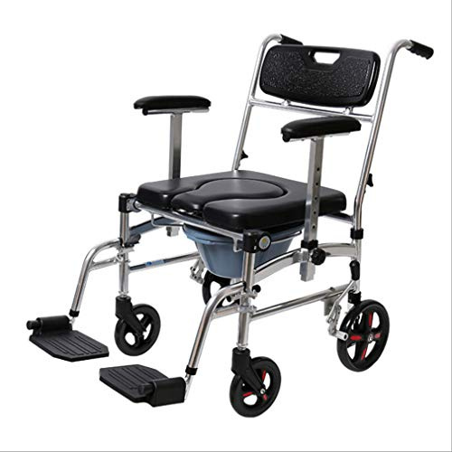 Sedia da Toilette con Ruote Sedia da Toilette per Toilette Sedia A Rotelle per Toilette Servizi di Riabilitazione per Disabili e Anziani
