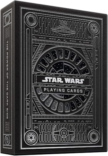 theory11 Star Wars Playing Cards Silver Edition - Dark Side (Grey)
