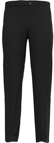 Odlo Homme Ascent Light Zip-Off Pantalon, Black, M
