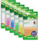 Annauiy 60 Stück Interdentalbürsten,Gemischt Größe 0,4/0,6/0,7/0,8/1,0-1,2/1,2-1,5mm- Für Zahnreinigung Zwischenräume,Zahnspangenreiniger,Zahnzwischenraumbürste,Häusliche Nutzung