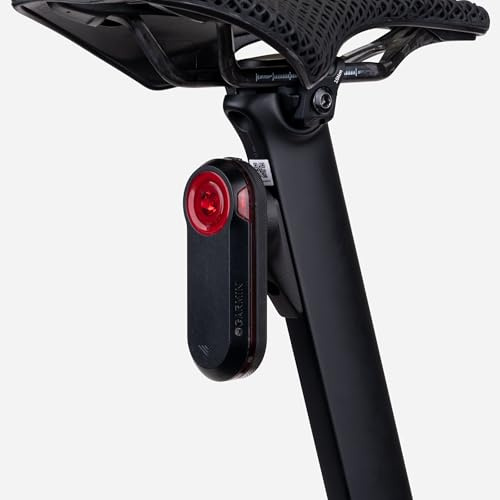 beSmart.bike - Cykelsadelstöd, 3D-Printad i Kolfiber, Cykelsadel för Garmin Varia 515, Kompatibel med Canyon Aeroad Gen 4, Bultmontering (övre position)