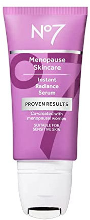 No7 Menopause Skincare - Instant Radiance Serum 30ml (pack of 1), 0.14 pounds