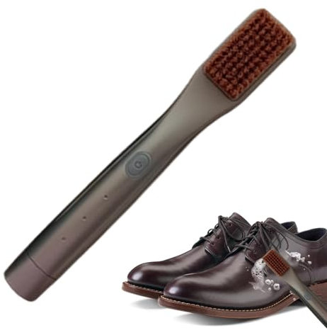 Nettoyeur de chaussures électrique – Brosse de nettoyage de chaussures | Polisseuse électrique | Plumeau à chaussures portable Brosse à chaussures électrique et kit de polissage Machine de nettoyage