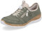 Rieker Damen Low-Top Sneaker N42G0, Frauen Halbschuhe,Laufschuhe,straßenschuhe,Strassenschuhe,Sportschuhe,Freizeitschuhe,grün (52),37 EU / 4 UK