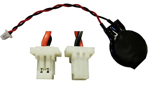 1 x CMOS SCHWARZ Batterie Battery BIOS CR2032 3V Stecker PC für HP