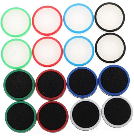 WATIIFUFU Tappi Per Joystick Per Controller Di Gioco 16 Pezzi Set Di Tappi Per Stick Del Pollice Con Impugnatura in Silicone E Luce Notturna