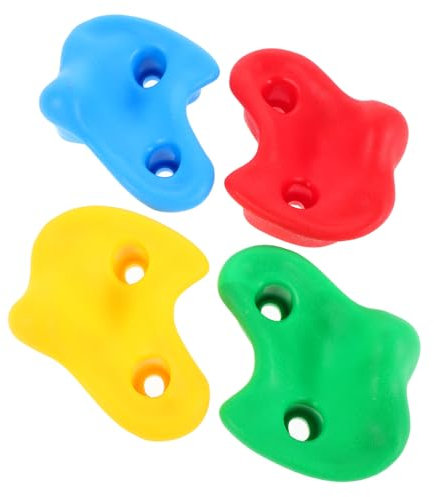 Toddmomy 4piezas Escalando Rocas De Juguete Conjunto De Pared para Interior y Exterior para Patio De y Jardín Agarre para Niño