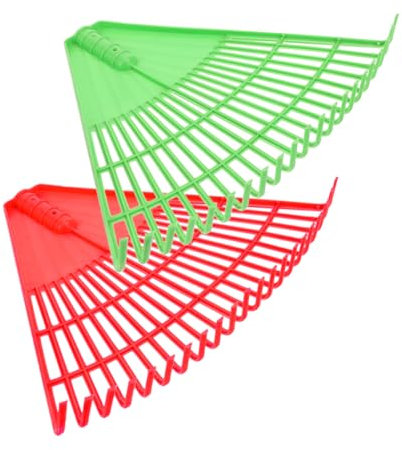 VINTORKY 2piezas Rastrillos para Césped De Alta Resistencia Rastrillos para Herramienta De Jardinería Manual para Quitar Hierbas y El Jardín