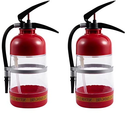 TsoLay 2X 2L Extintor de Incendios Dispensador de Bebidas de Vino Cerveza Dispensador de Agua Cervezas Barriles Bar Bebidas Licor Dispensador de Bebidas