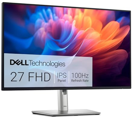 Dell P2725h 27 Widescreen Ips Led Black/Silver Monitor 1920X1080/5Ms/Vga/Hdmi/D