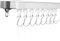 DEFYNEE Ceiling Curtain Track Set 175-330 cm, Ceiling Mounted Curtain Track for Privacy, Curtain Rail, Perfect Room Divider Curtain Track, Ideal for Windows, Living Rooms, and Partitioning Spaces