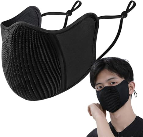 Generisch Halbmaske,UV-Gesichtsschutz | Staubdichte wiederverwendbare Atmungsaktive Ice Silk Maske für Laufen Wandern Sport Reise Alltag Outdoor-Aktivitäten