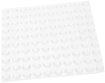 LALADEFIEE 100 pièces Bumpers Autocollants Transparente Antichoc et Antidérapants pour Meubles Protection pour Portes et Aide Visuelle pour Malvoyants Accessoires de Sécurité Adhésifs