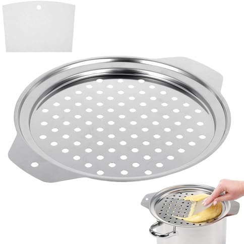 Colino per spätzle, pressa per spätzle, grattugia per spätzle, grattugia per spätzle in acciaio inox, raschietto per pasta tedesca fatta in casa, per la produzione di pasta