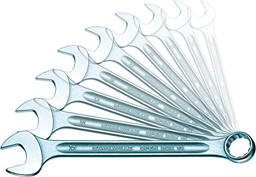 STAHLWILLE Ringmaulschlüssel-Satz 17-teilig 6-22 mm DIN 3113 A OPEN-BOX