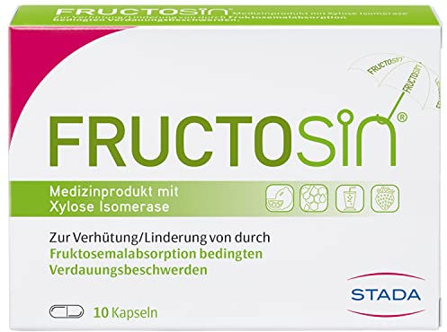 FRUCTOsin STADA - Medizinprodukt bei Fructosemalabsorption - zur Linderung von durch Fruktosemalabsorption bedingten Verdauungsbeschwerden - 1 x 10 Kapseln