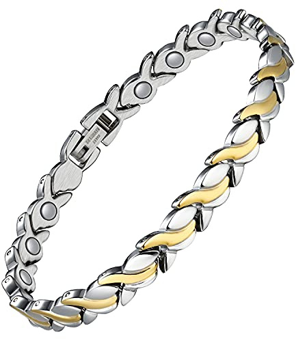 Jecanori Magnetic Bracelets for Women, Mermaid Adjustable Magnet Bracelets, Mother's Day Jewelry Gifts with Box(Mermaid Series)