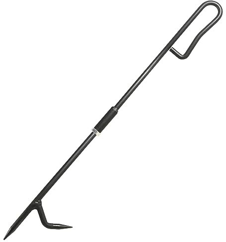 Feuerschürhaken für Kamin und Feuerstellen (28 Inc) Kaminschürhaken aus Durchmesser Massivstahl Verbessertes Lagerfeuer Schürhaken für Kamin, Camping, Feuerstelle, Holzofen, Outdoor&Indoor
