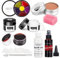 SFX Makeup Kit Halloween schminke set, kunstblut Blut Spray, flüssiglatex, latexmilch, Narben Wachs, Silikon Modellierung Compound, 6-Farben Bruise Gesicht Körperfarbe für Zombie Monster Cospaly