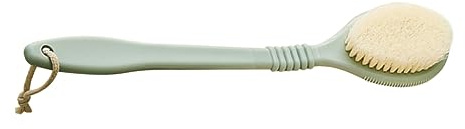 FOMIYES Brosse Nettoyante Exfoliante pour Dos, Articles de Bain Portatifs à Poils Nylon, Manche Long et Corde pour Suspendre